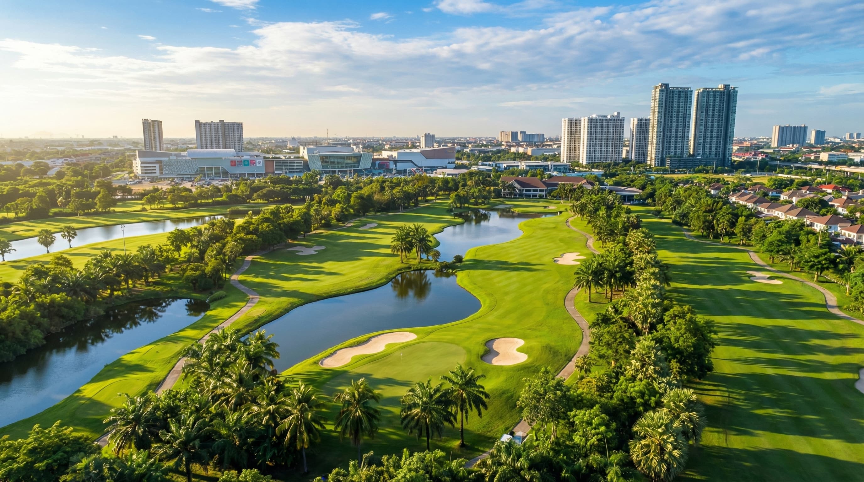 Golf courses in North Bangkok
