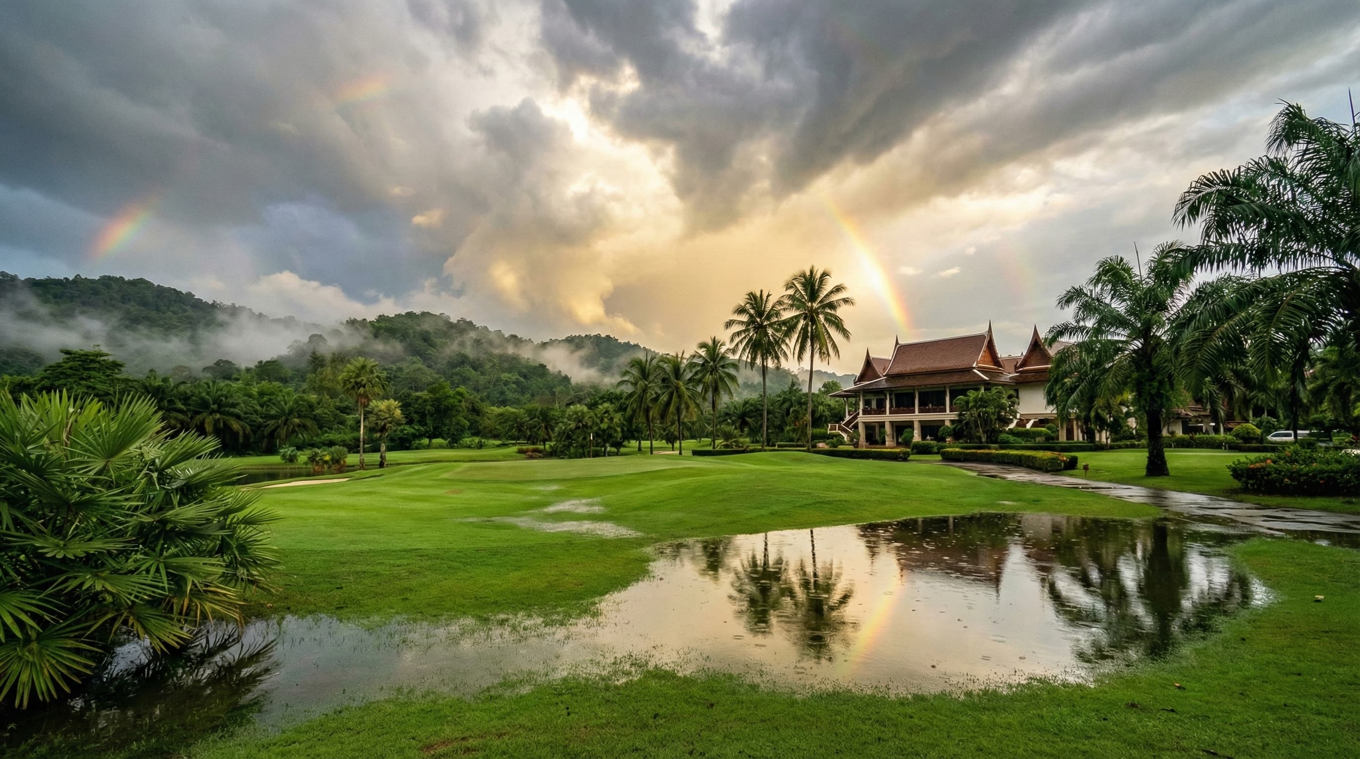 Green season golf in Thailand